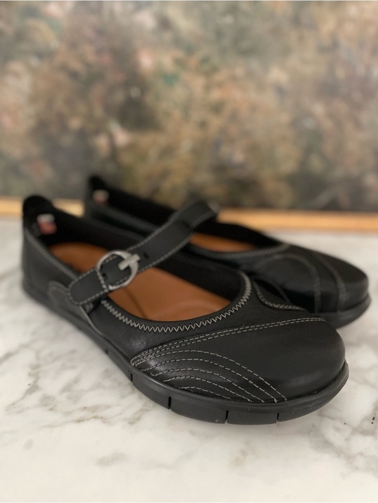 Kalso Shoes - NEW Kalso Mary Jane Shoe Rally Negative Heel Black Leather USA 8.5
